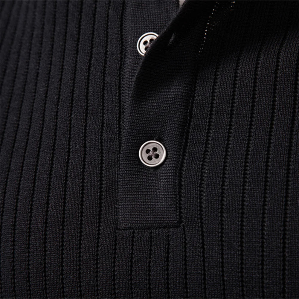 Theo Men's Ribbed Henley