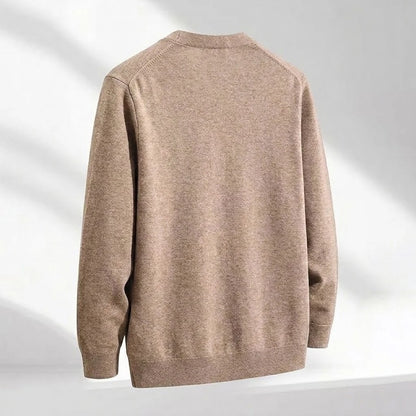 Henry Men's V-Neck Knit Cardigan