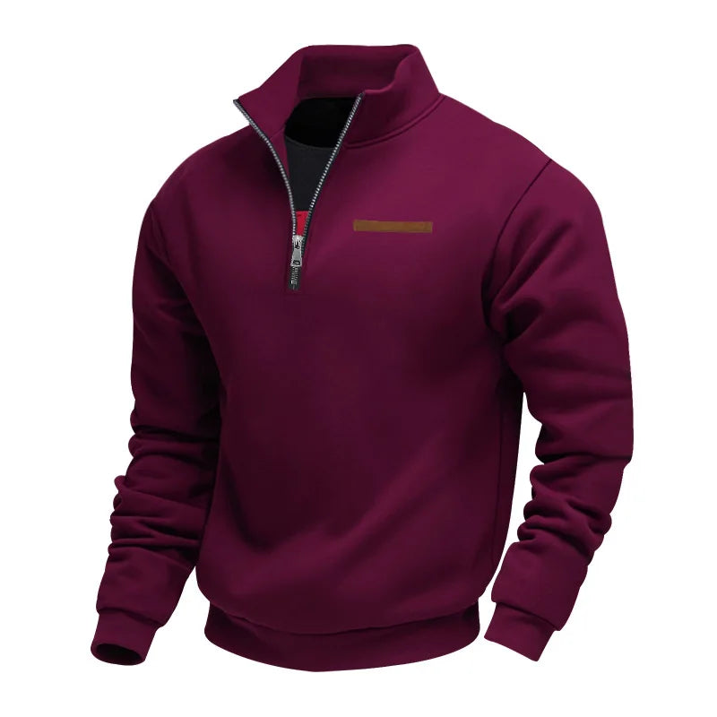 Highgate Men's Heavy Fleece Half-Zip Pullover