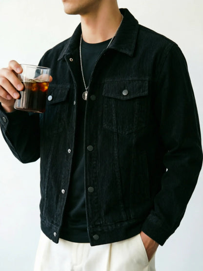 Bromley Men's Corduroy Trucker Jacket