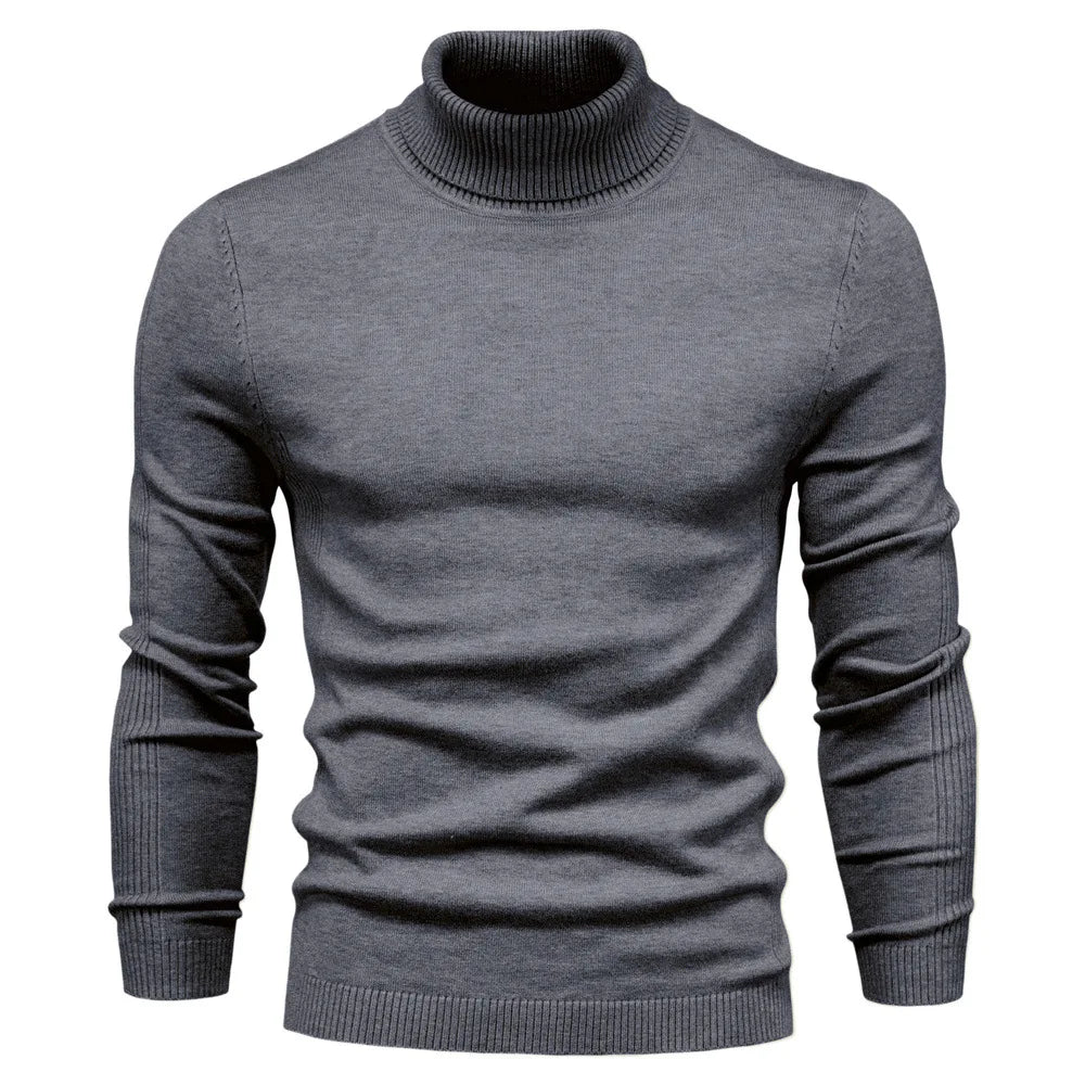 Marylebone Men's Slim Roll-Neck Jumper