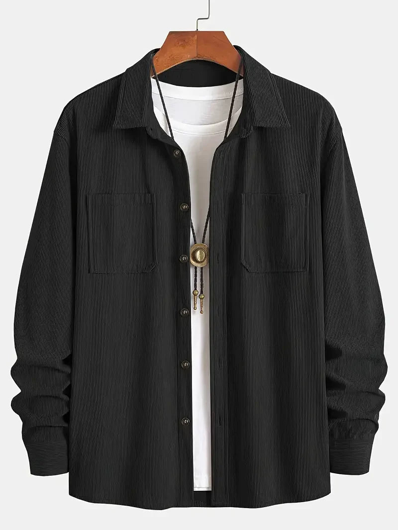 Lucca Men's Corduroy Shirt Jacket