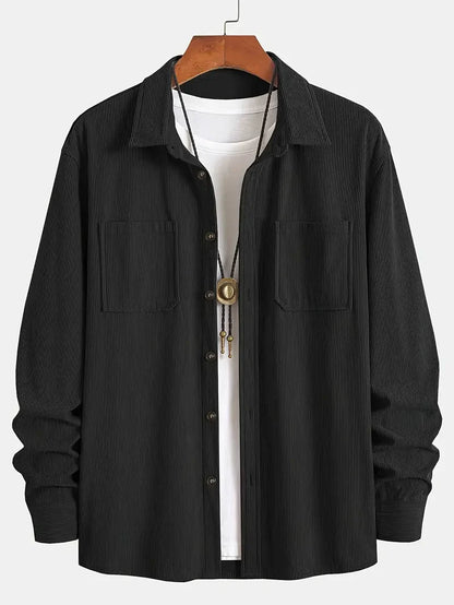 Lucca Men's Corduroy Shirt Jacket