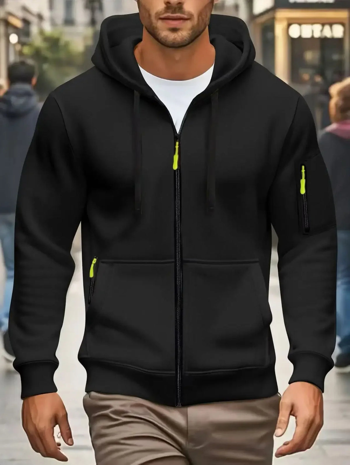 Brixton Men's Zip-Up Hoodie