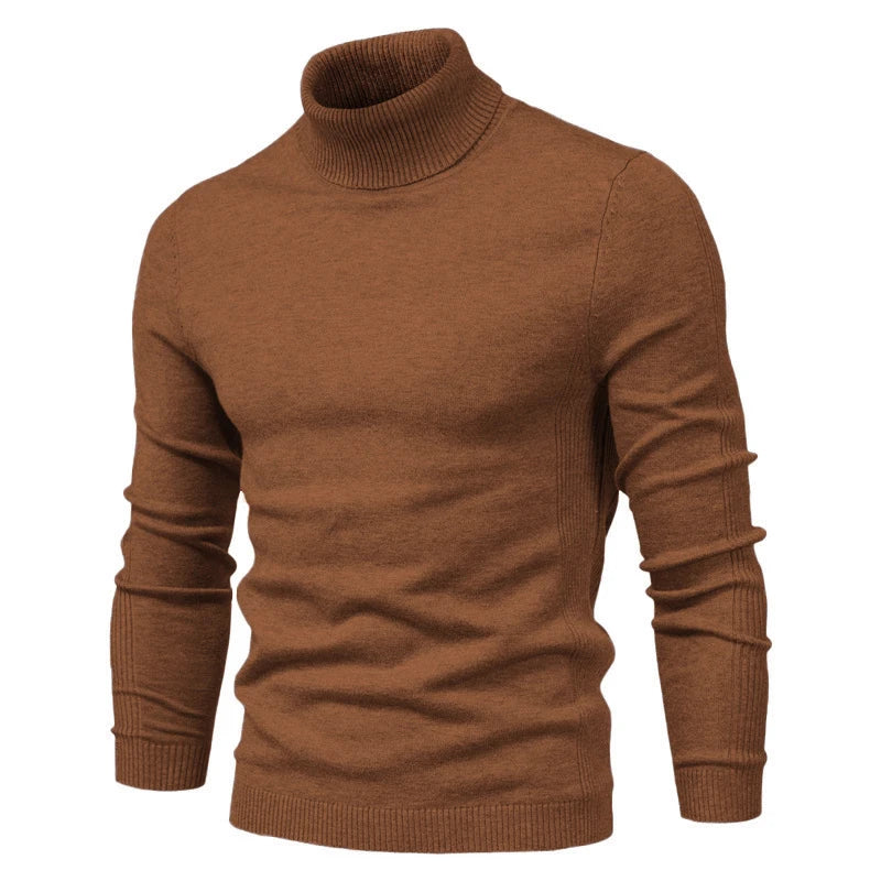Marylebone Men's Slim Roll-Neck Jumper