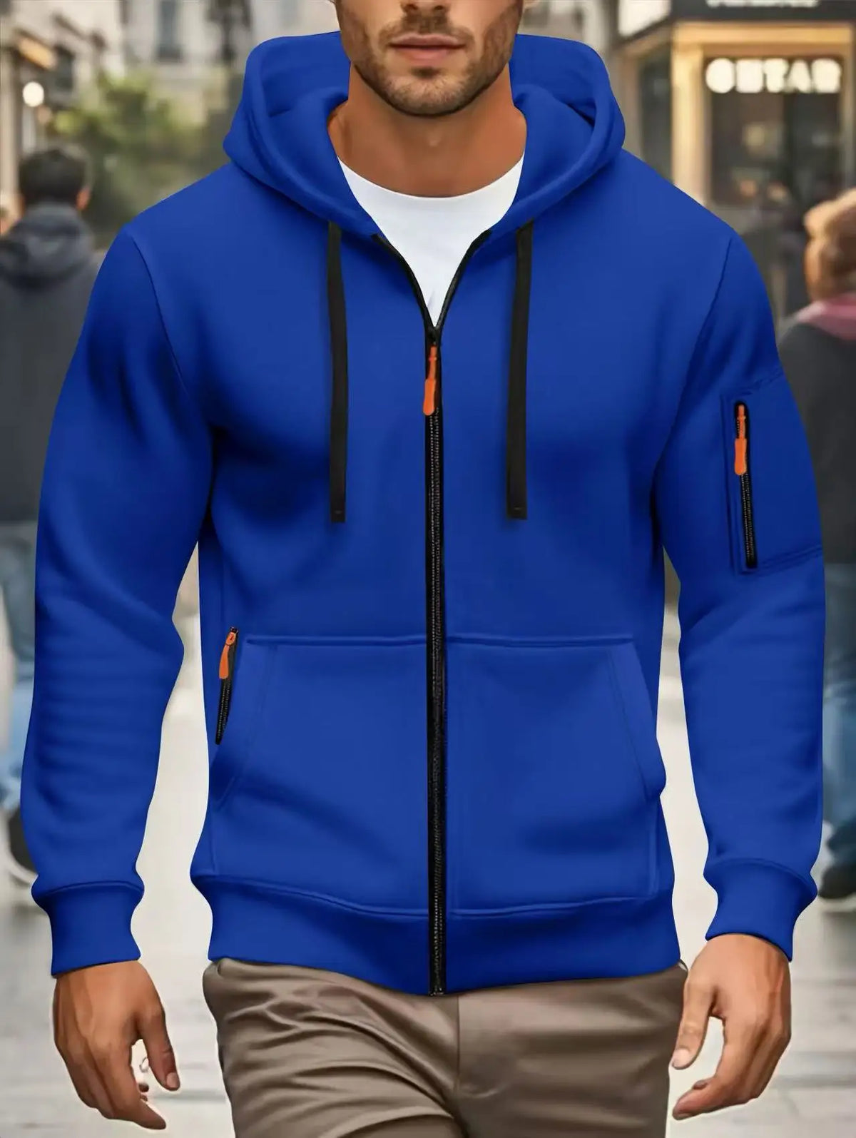 Brixton Men's Zip-Up Hoodie