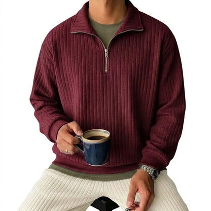 Langford Men's Heavyweight Half-Zip Sweatshirt