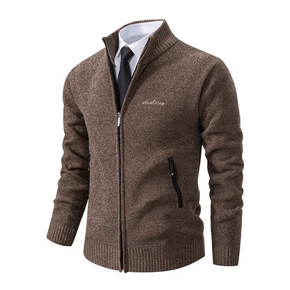 Belgrave Men's Premium Knitted Zip Cardigan