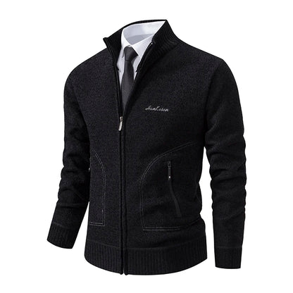 Belgrave Men's Premium Knitted Zip Cardigan