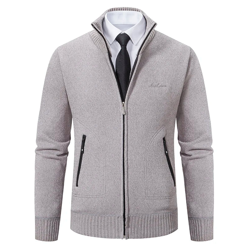 Belgrave Men's Premium Knitted Zip Cardigan