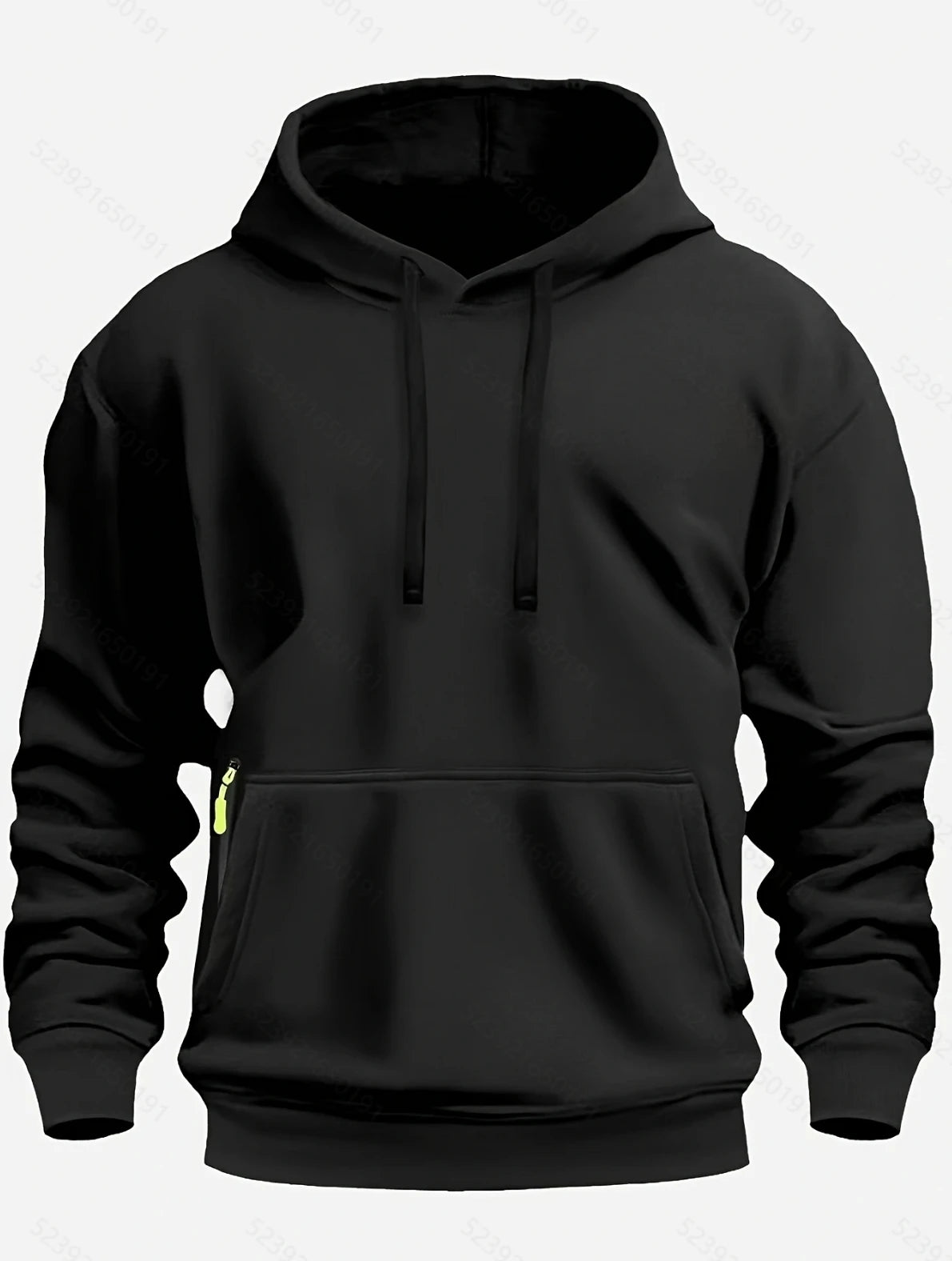 Tavira Men's Fleece Hoodie - Black