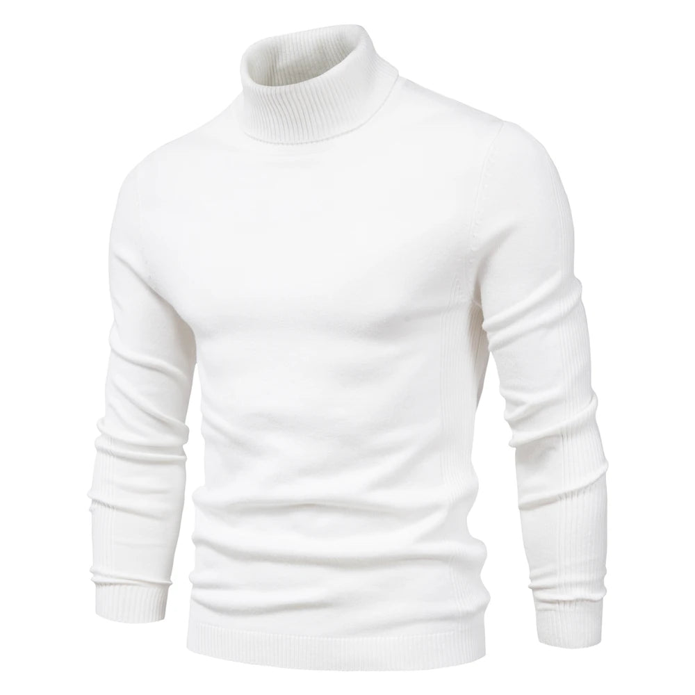 Marylebone Men's Slim Roll-Neck Jumper