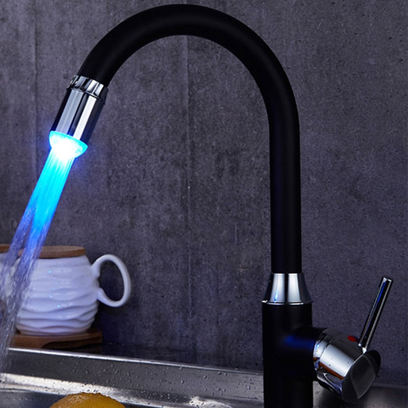 Multicolor LED Faucet Light - Automatic Water Glow