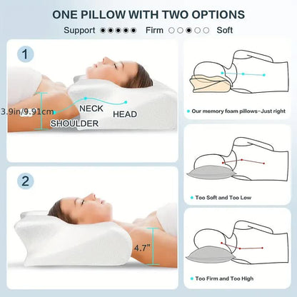 Butterfly Memory Foam Pillow