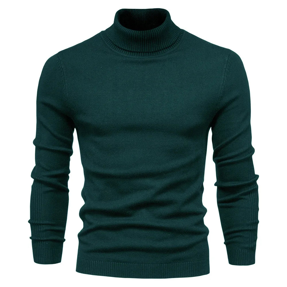 Marylebone Men's Slim Roll-Neck Jumper