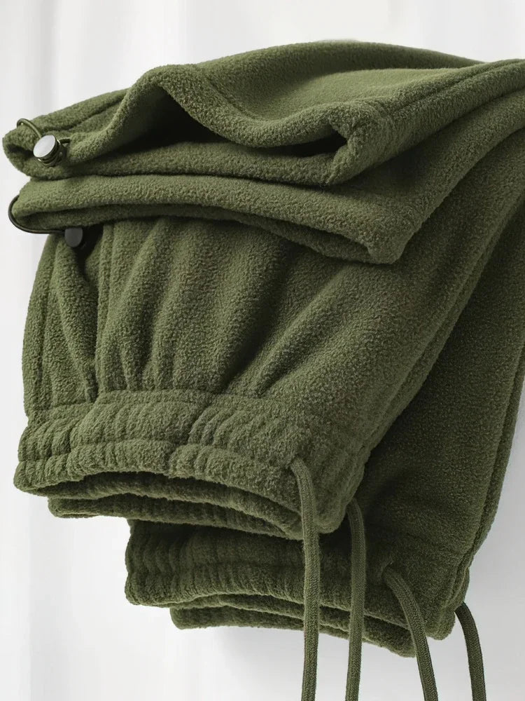 Clapham Men's Wide-Leg Fleece Joggers