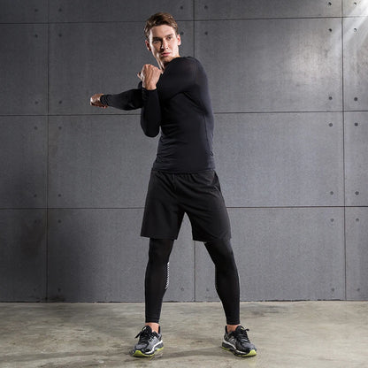 Wembley Men's Long-Sleeve Compression Top