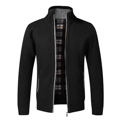 Lodge Men's Lined Knit Cardigan