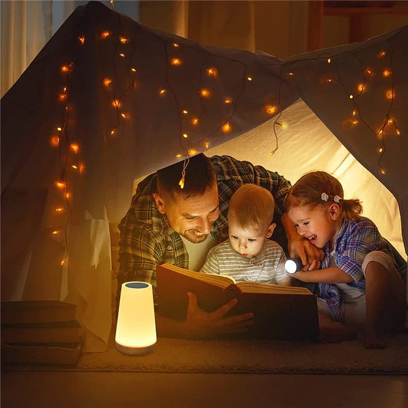Magic Touch Night Light - RGB LED, Touch & Remote Dimmable