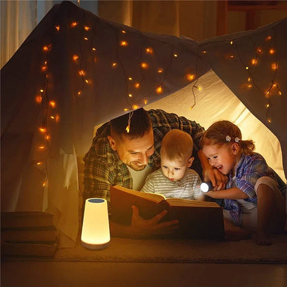Magic Touch Night Light - RGB LED, Touch & Remote Dimmable