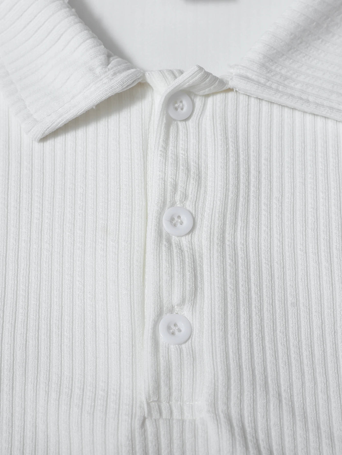 Mayfair Men's Ribbed Long-Sleeve Polo