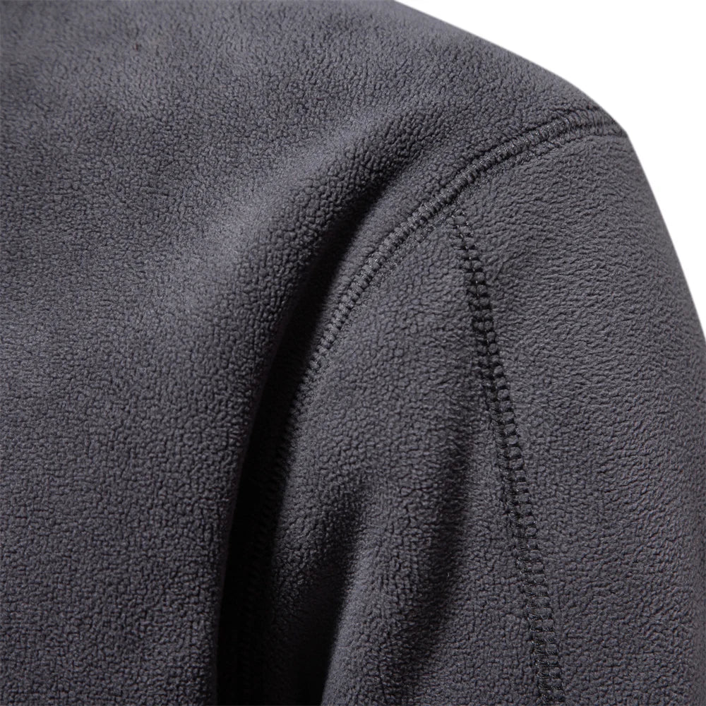 Putney Men's Polar Fleece Quarter-Zip Pullover