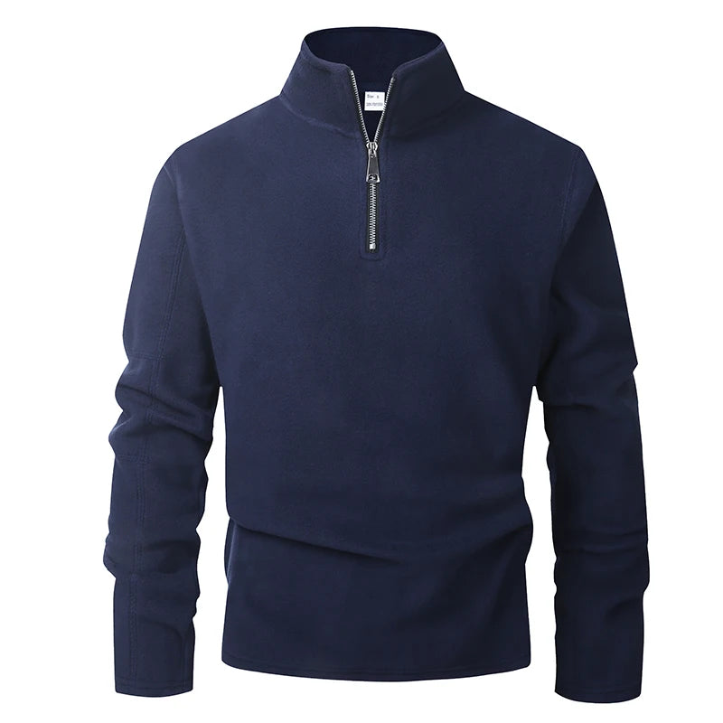 Solano Men's Fleece Quarter-Zip - Navy