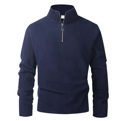 Solano Men's Fleece Quarter-Zip - Navy