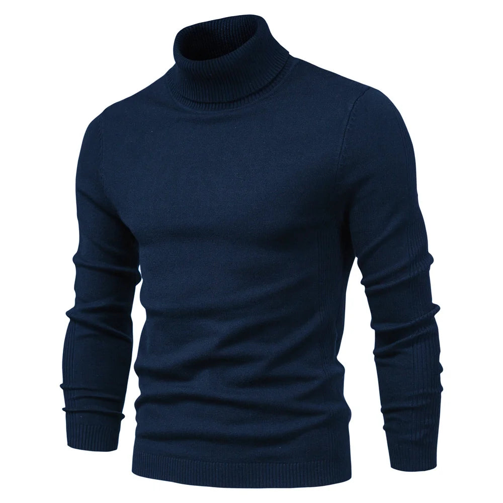 Marylebone Men's Slim Roll-Neck Jumper