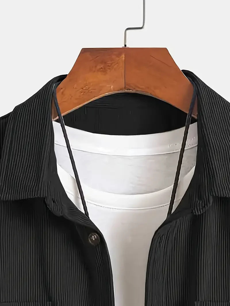 Lucca Men's Corduroy Shirt Jacket