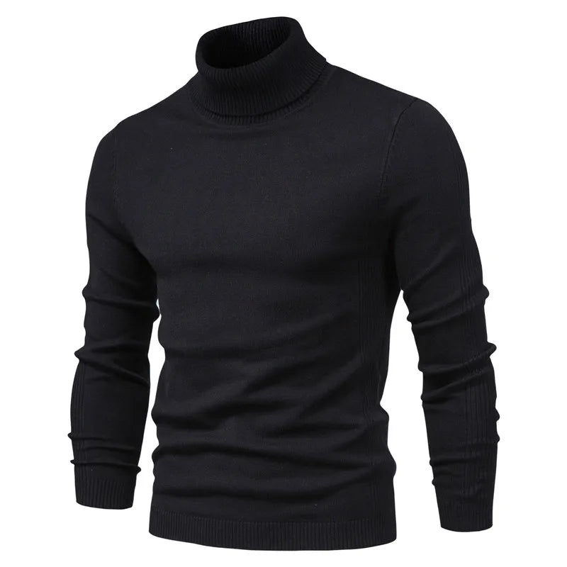 Marylebone Men's Slim Roll-Neck Jumper