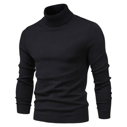 Marylebone Men's Slim Roll-Neck Jumper