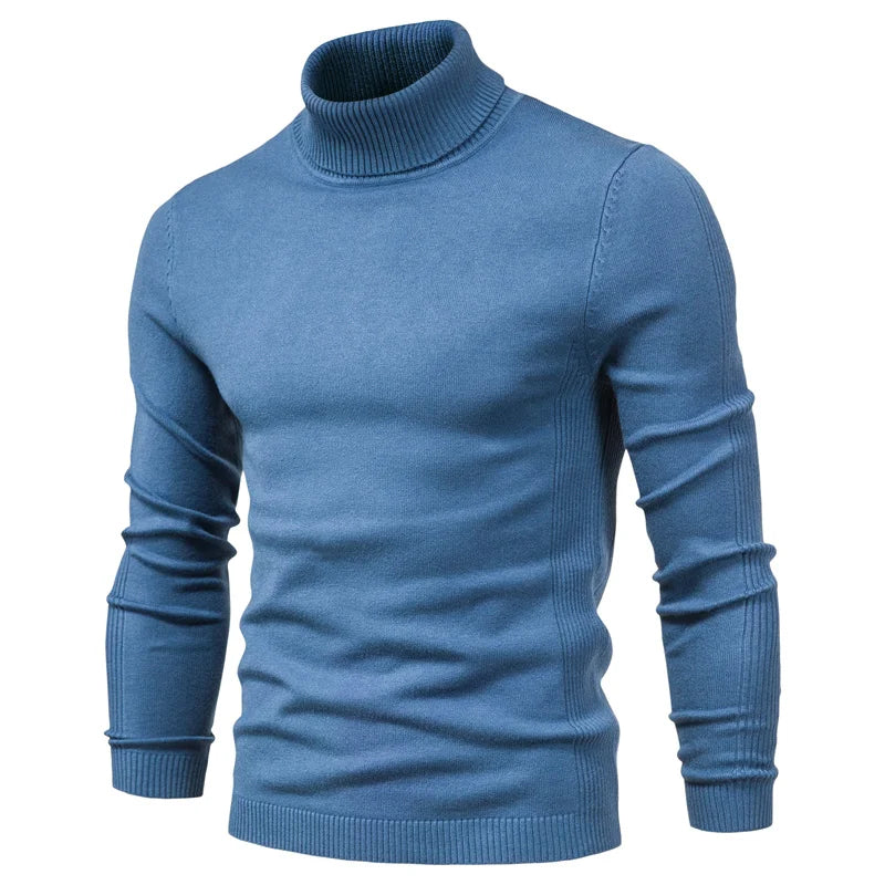 Marylebone Men's Slim Roll-Neck Jumper