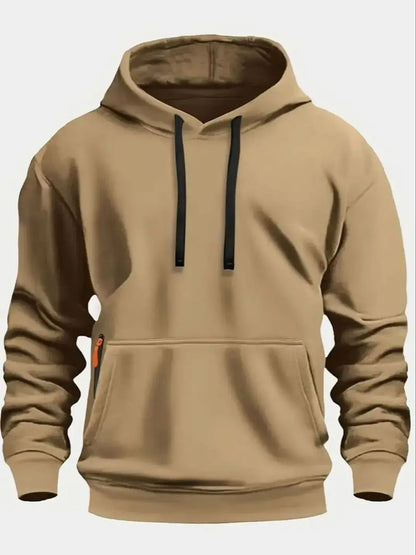 Tavira Men's Fleece Hoodie - Khaki