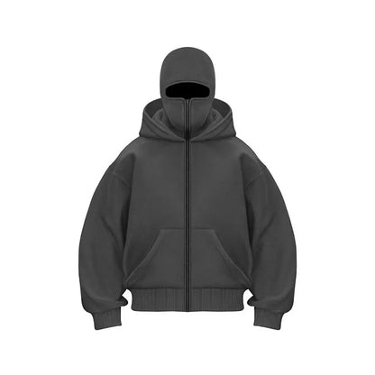 Dalston Men's Balaclava Zip Hoodie