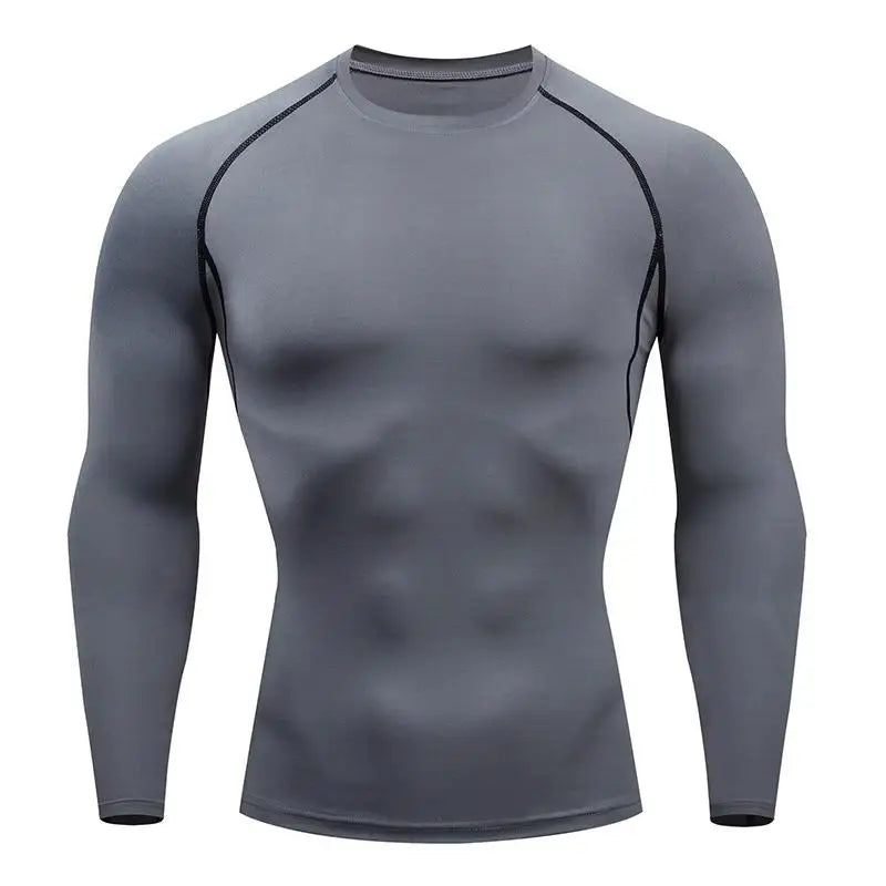 Wembley Men's Long-Sleeve Compression Top
