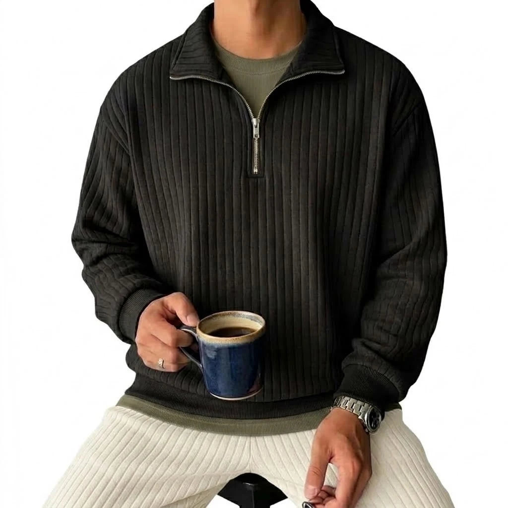 Langford Men's Heavyweight Half-Zip Sweatshirt