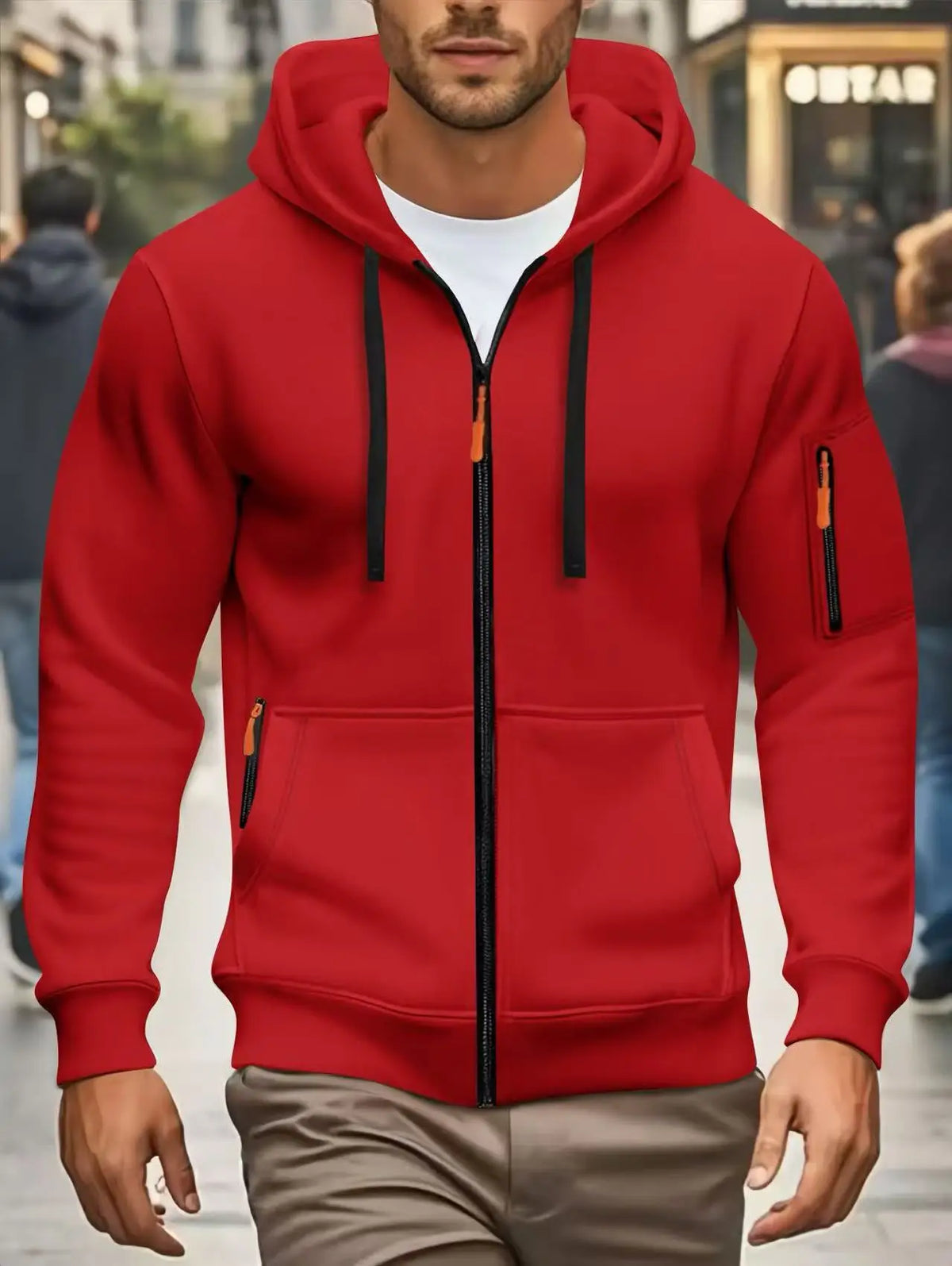 Brixton Men's Zip-Up Hoodie