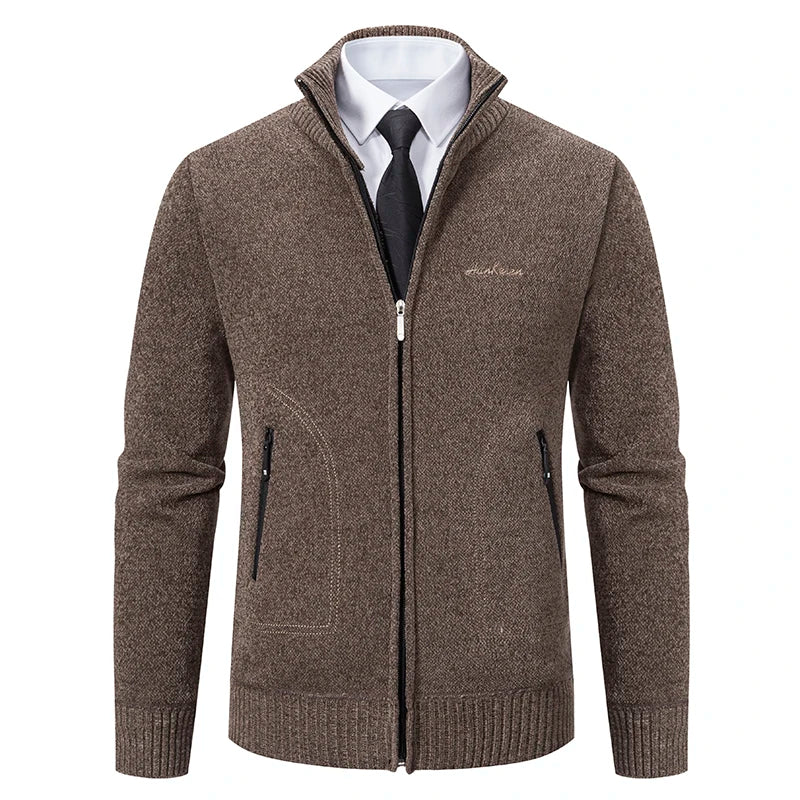 Belgrave Men's Premium Knitted Zip Cardigan