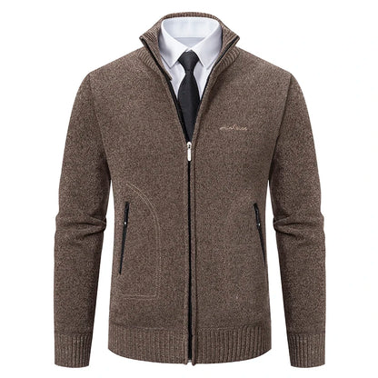 Belgrave Men's Premium Knitted Zip Cardigan