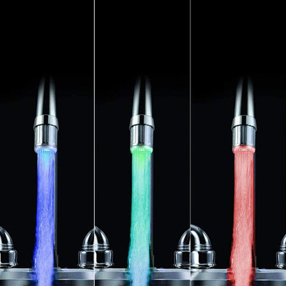 Multicolor LED Faucet Light - Automatic Water Glow