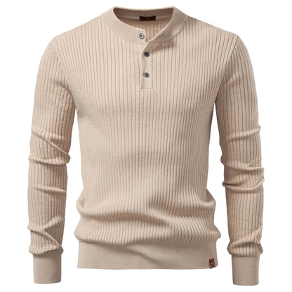 Theo Men's Ribbed Henley