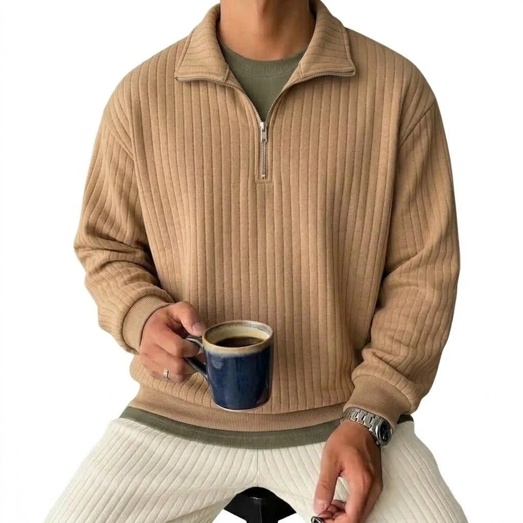 Langford Men's Heavyweight Half-Zip Sweatshirt