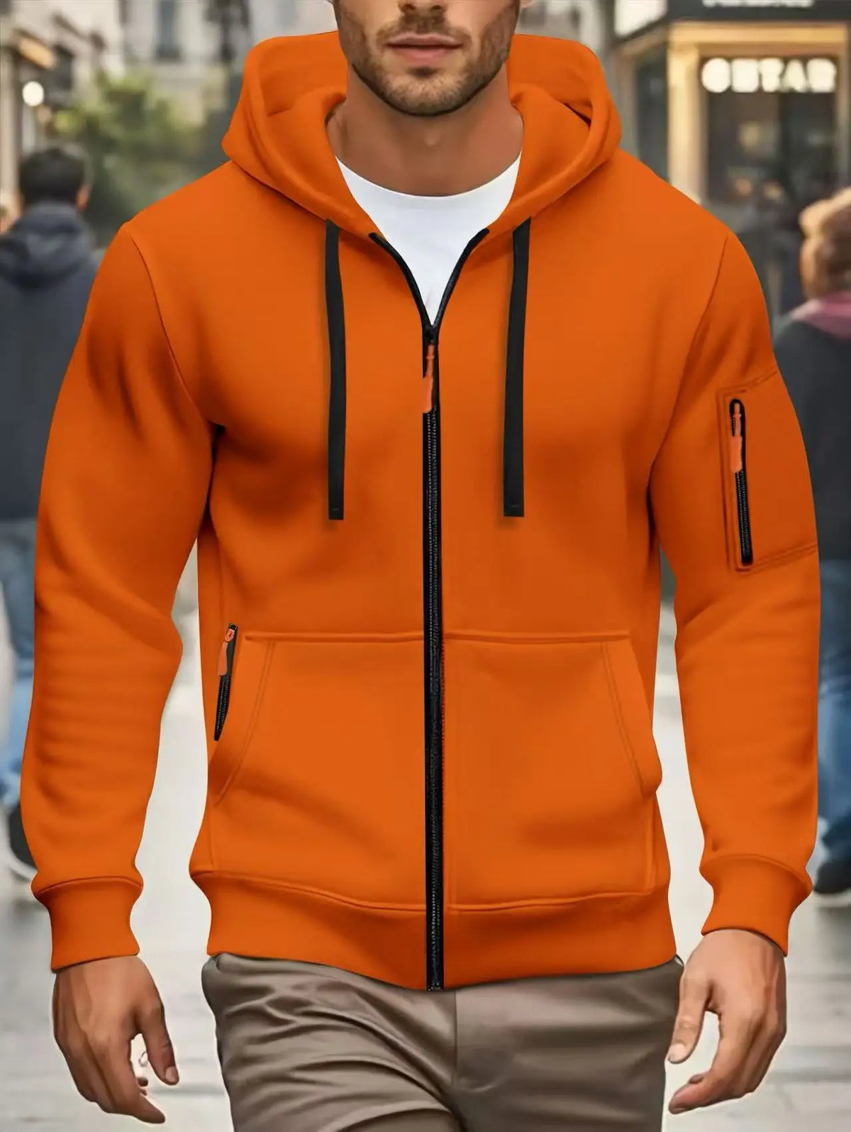Brixton Men's Zip-Up Hoodie
