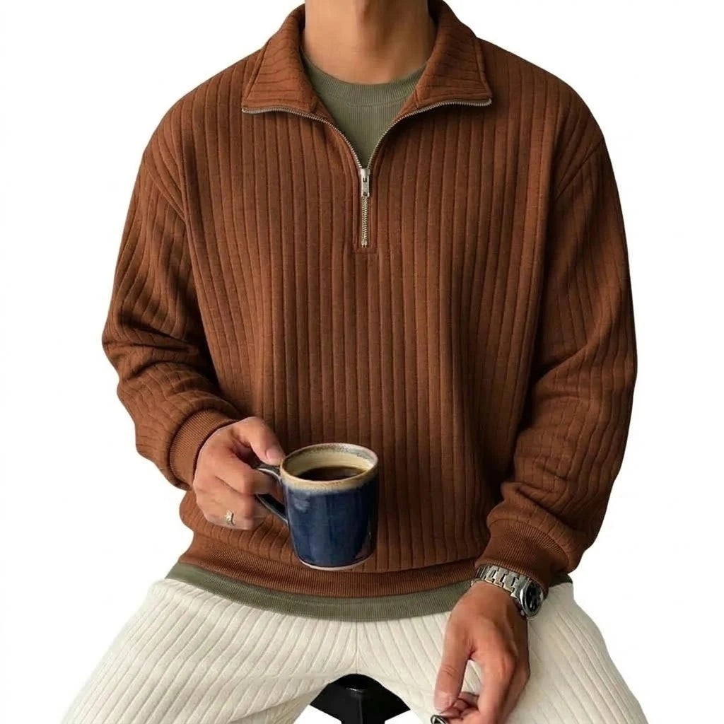 Langford Men's Heavyweight Half-Zip Sweatshirt