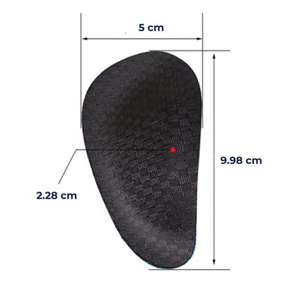 SoleEase High Arch Support Shoe Inserts - Soft Foam Cushioning