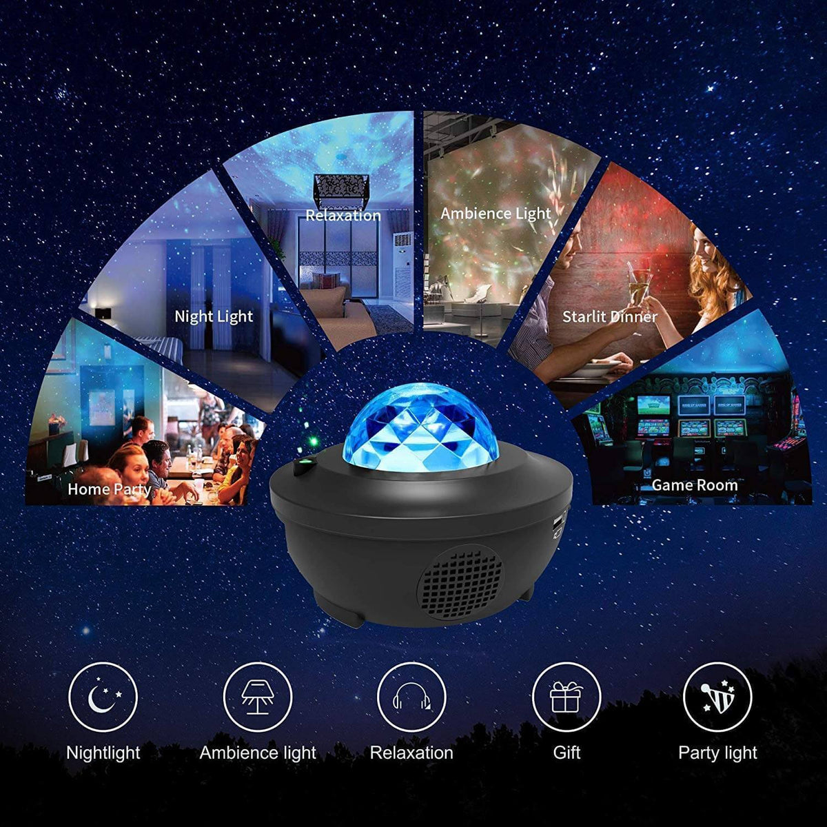 Nvroome Polaris Galaxy Projector