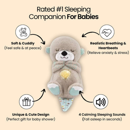 Nvroome Breathing Otter Toy