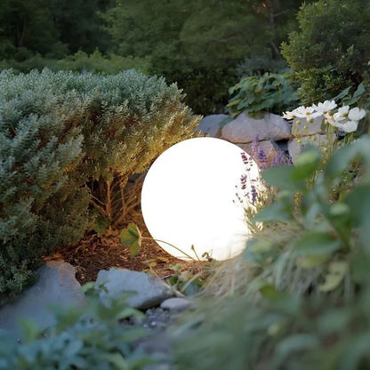 Spherical Garden Light – 16-Color RGB, Weatherproof, Remote