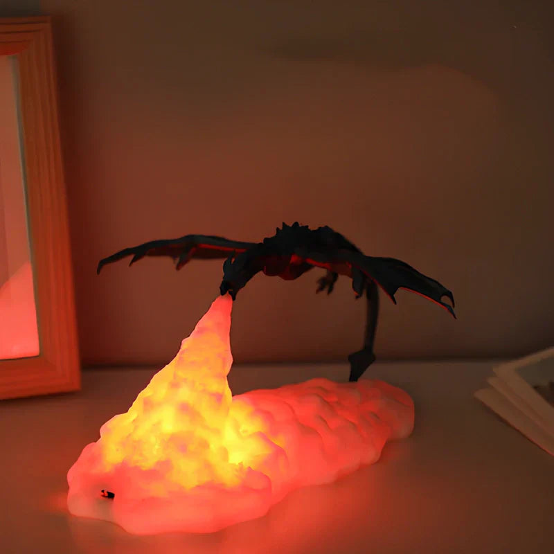 Dracarys Dragon Night Light - 3D Printed LED